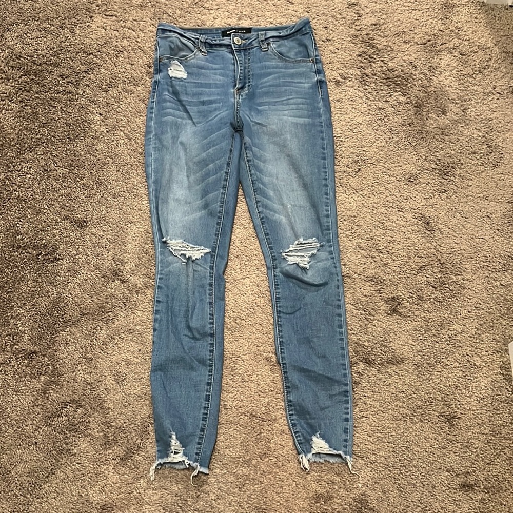 high rise jeggings